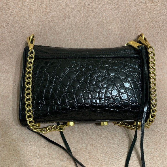 Rebecca Minkoff Black Leather Mini Mac - Picture 2 of 5